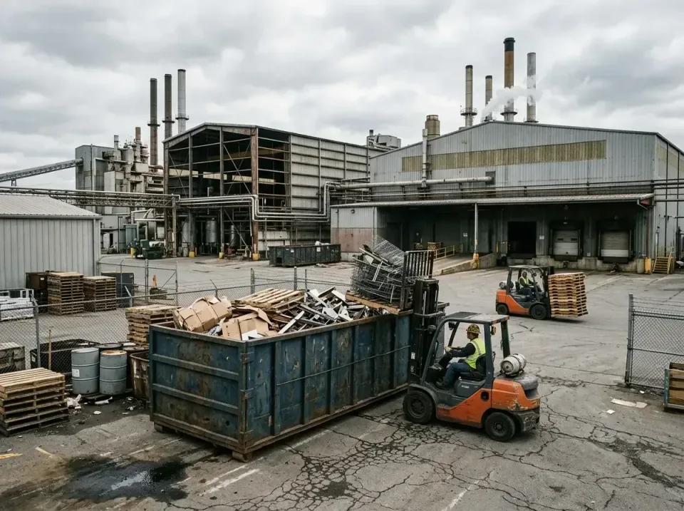 industrial-factory-scrap-conta-003 — frequently asked questions, Cheap Roll-off Dumpster Rentals in Hazel Park, MI